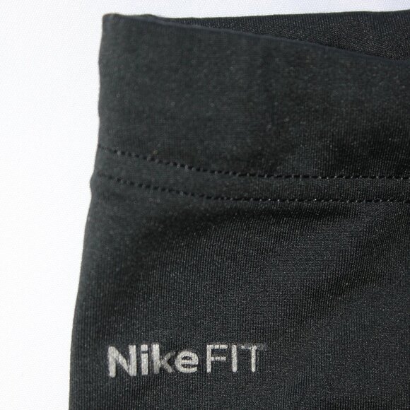Nike Fit Dry Shorts Women's Size Xl(16/18) Black Form Fitted - Picture 2 of 7